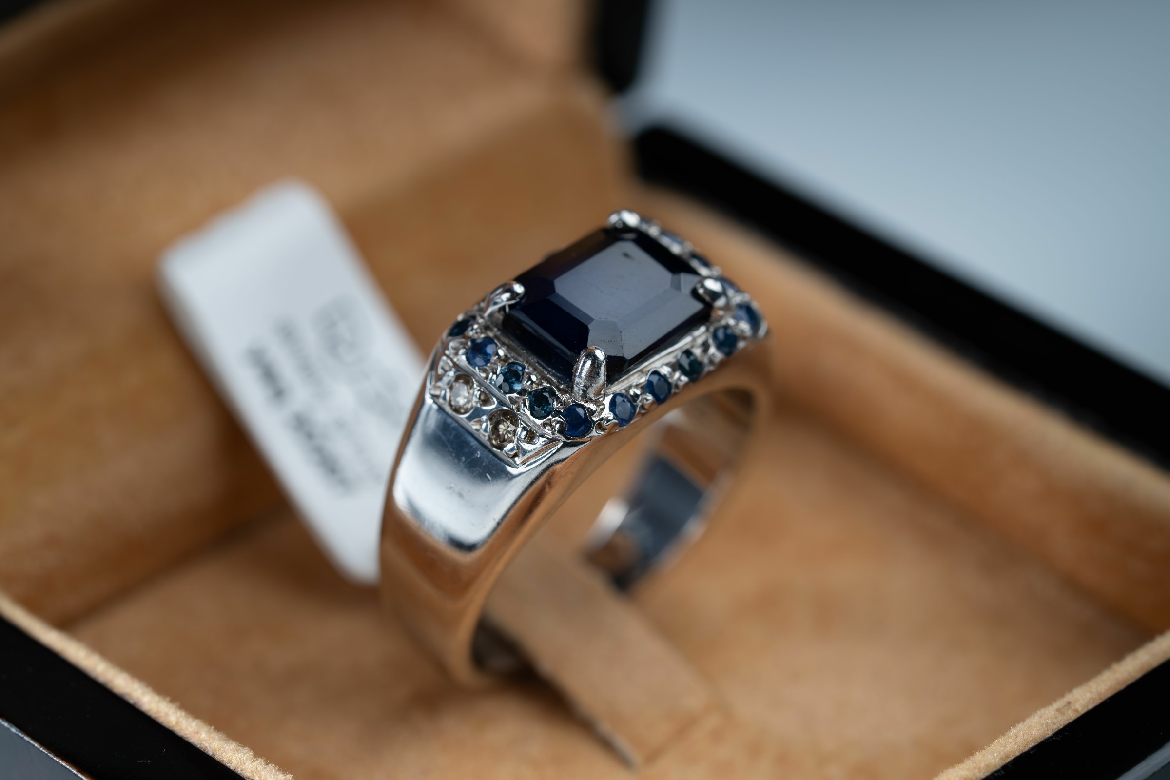 خاتم زفير افريقي صياغة يدوية مع ترصيع الماس - تشكيلة الرجال, خواتم رجالية, زفير 