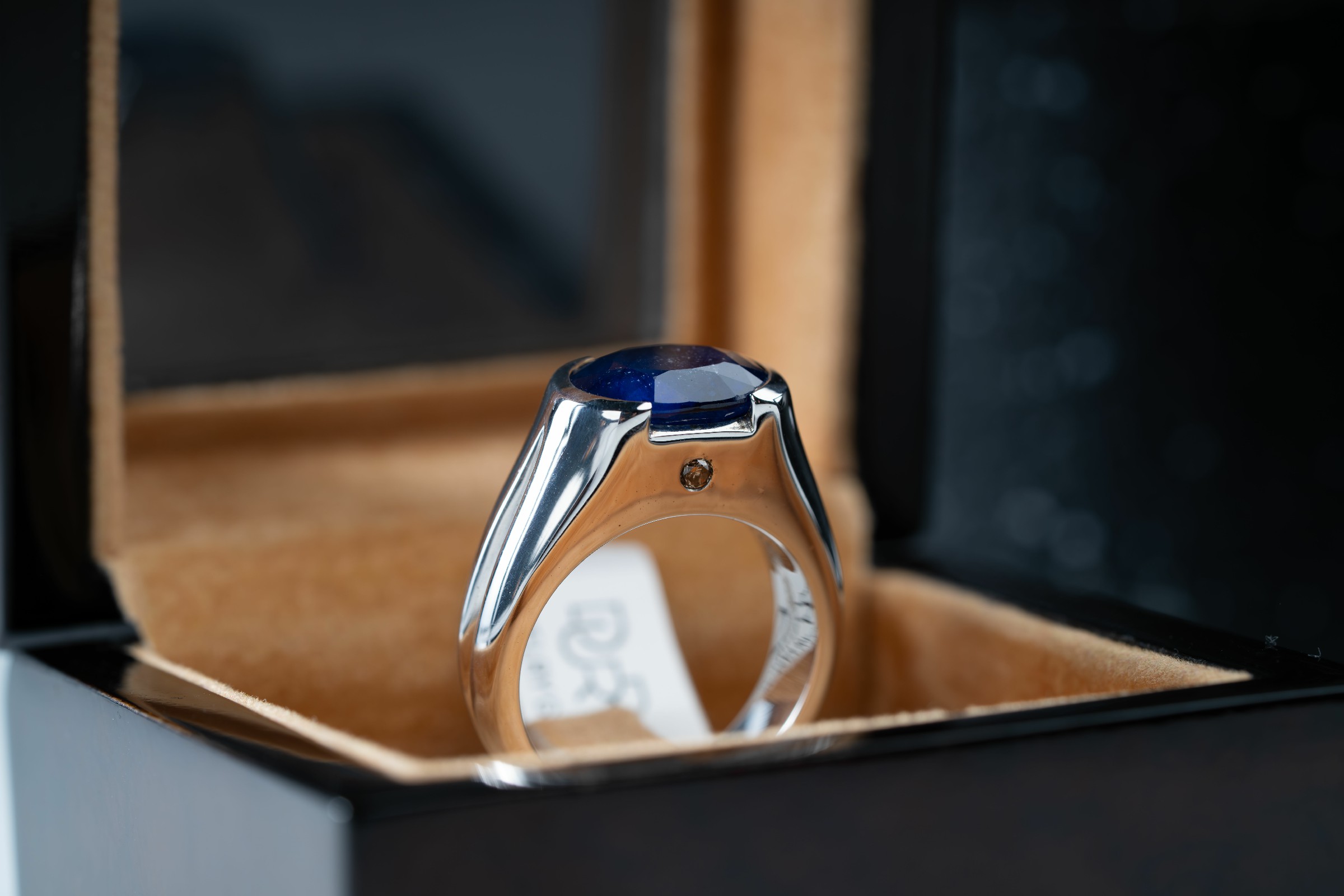 خاتم بحجر الزفير الافريقي صياغة يدوية بالكامل - تشكيلة الرجال, خواتم رجالية, زفير 