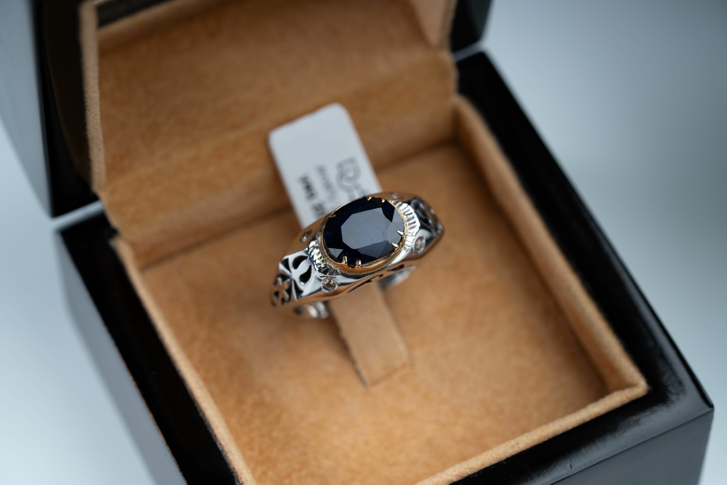 قطعة مميزة من حجر الزفير الافريقي مع صياغة يدوية بالكامل - تشكيلة الرجال, خواتم رجالية, زفير 