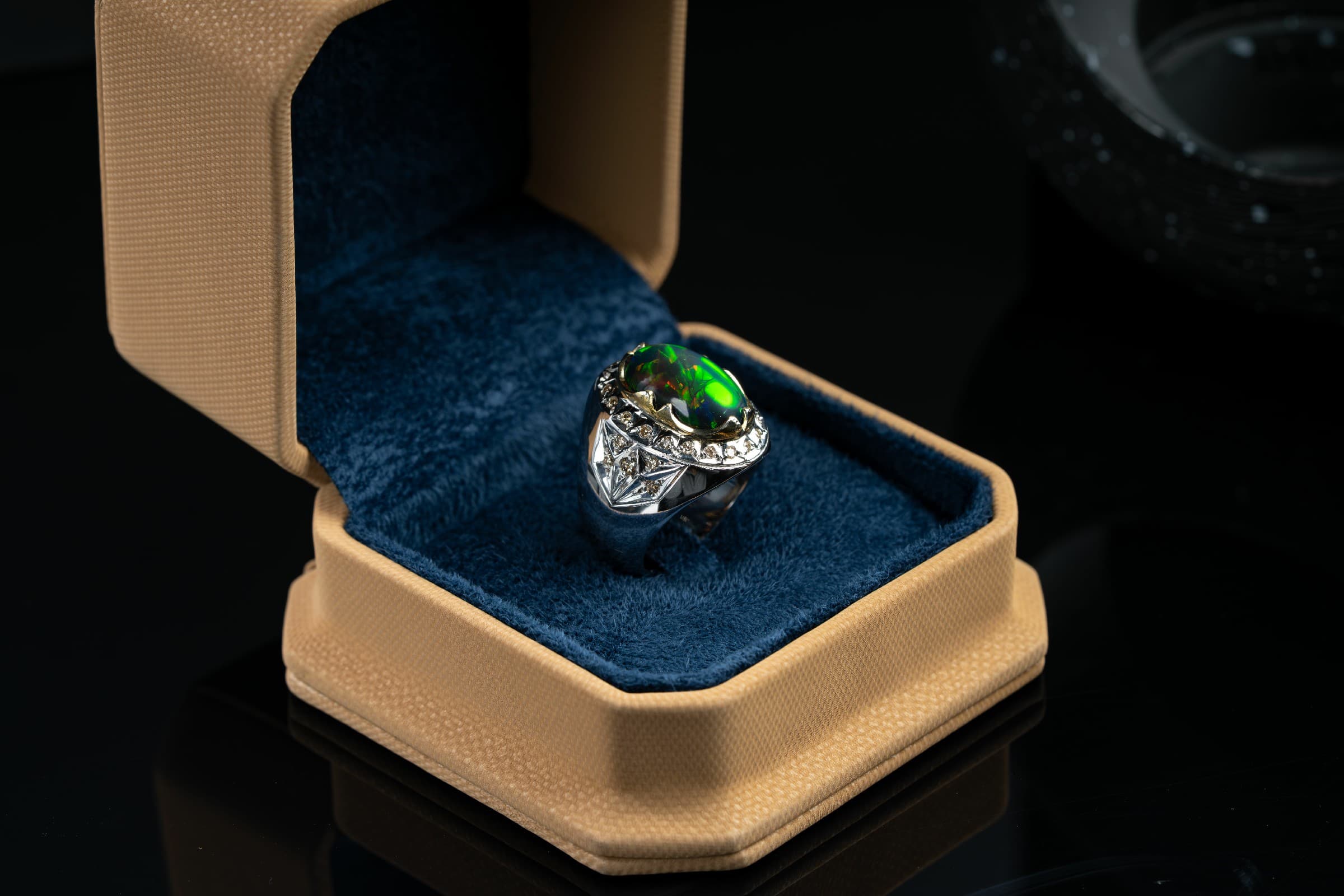 undefined - رجالي, خواتم رجالية, أوبال