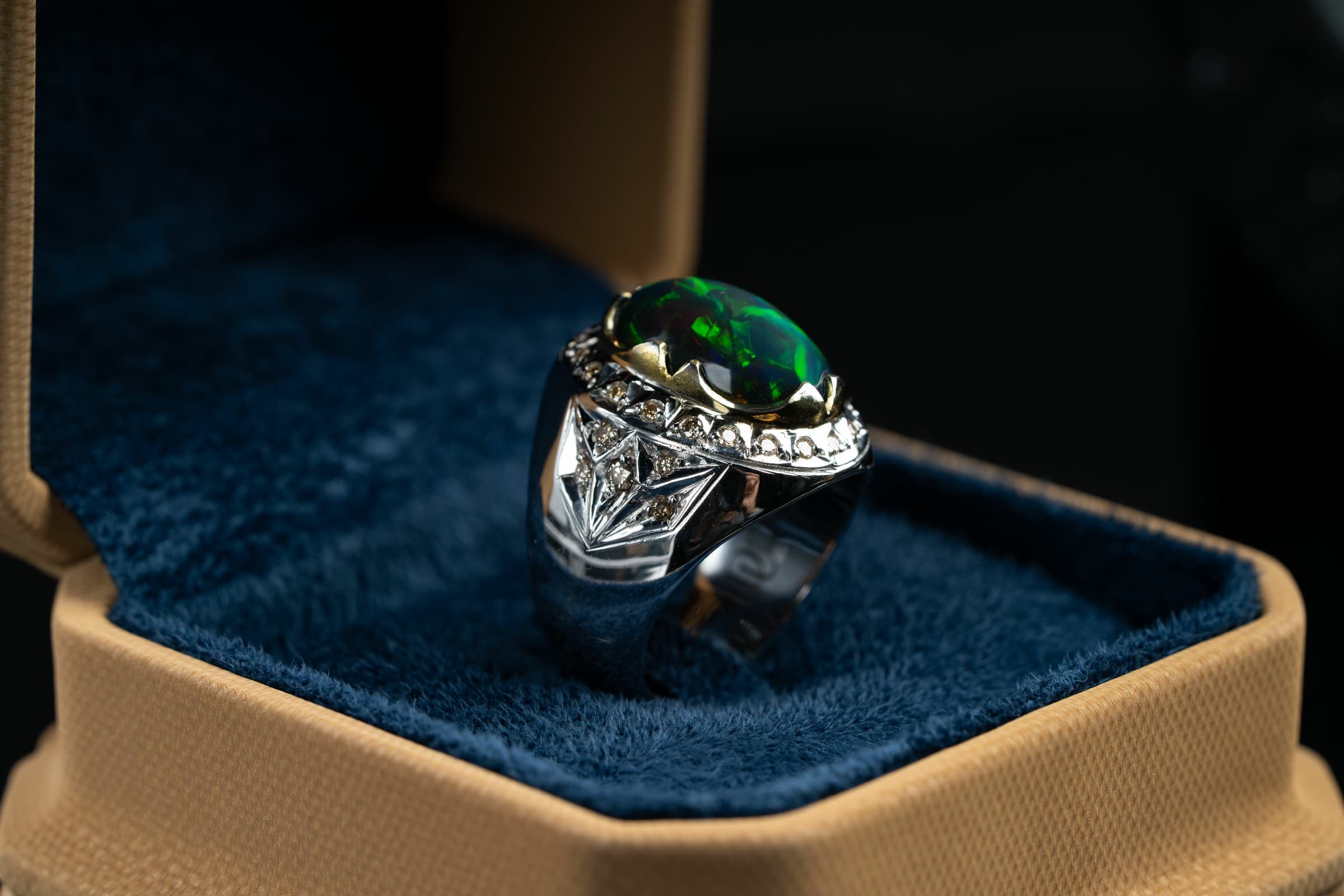 undefined - رجالي, خواتم رجالية, أوبال