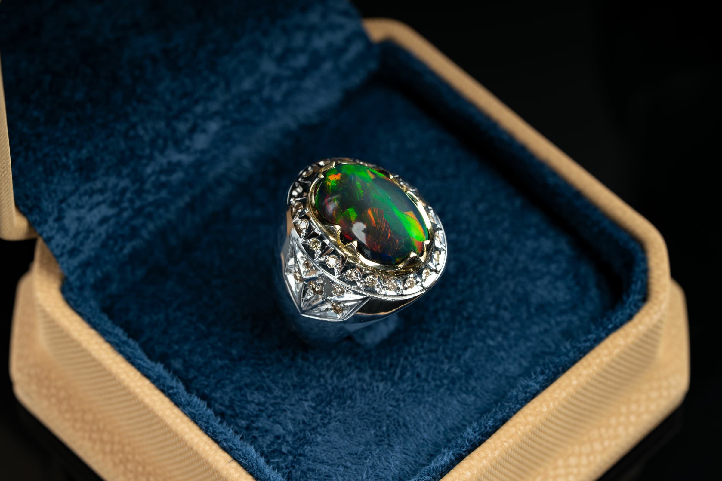 undefined - رجالي, خواتم رجالية, أوبال