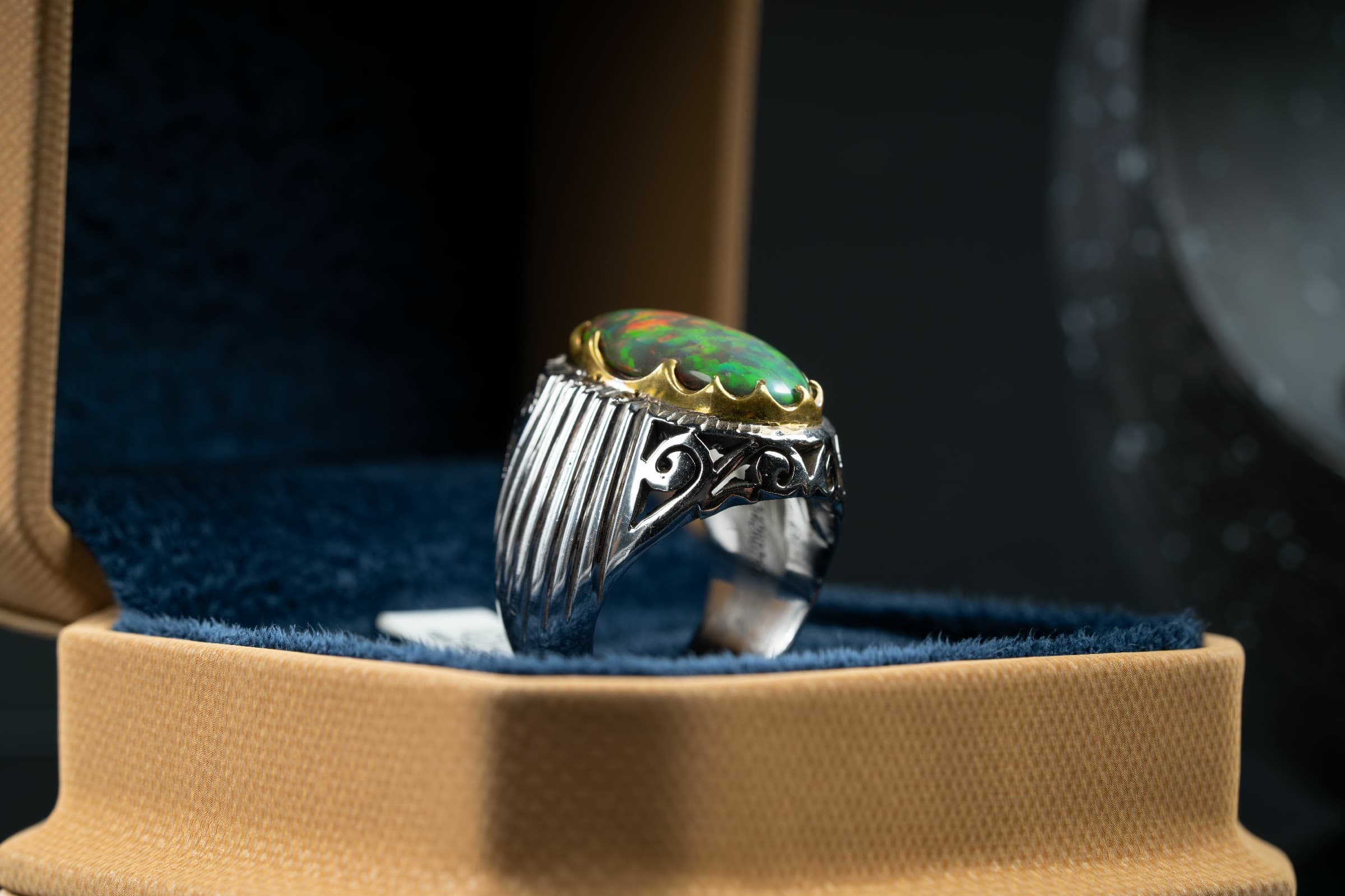 undefined - رجالي, خواتم رجالية, أوبال